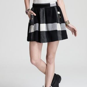 Free People Buffalo Plaid Skirt
